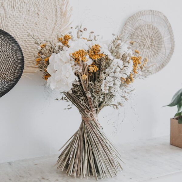 BOUQUET HORTENSIA SECHEES